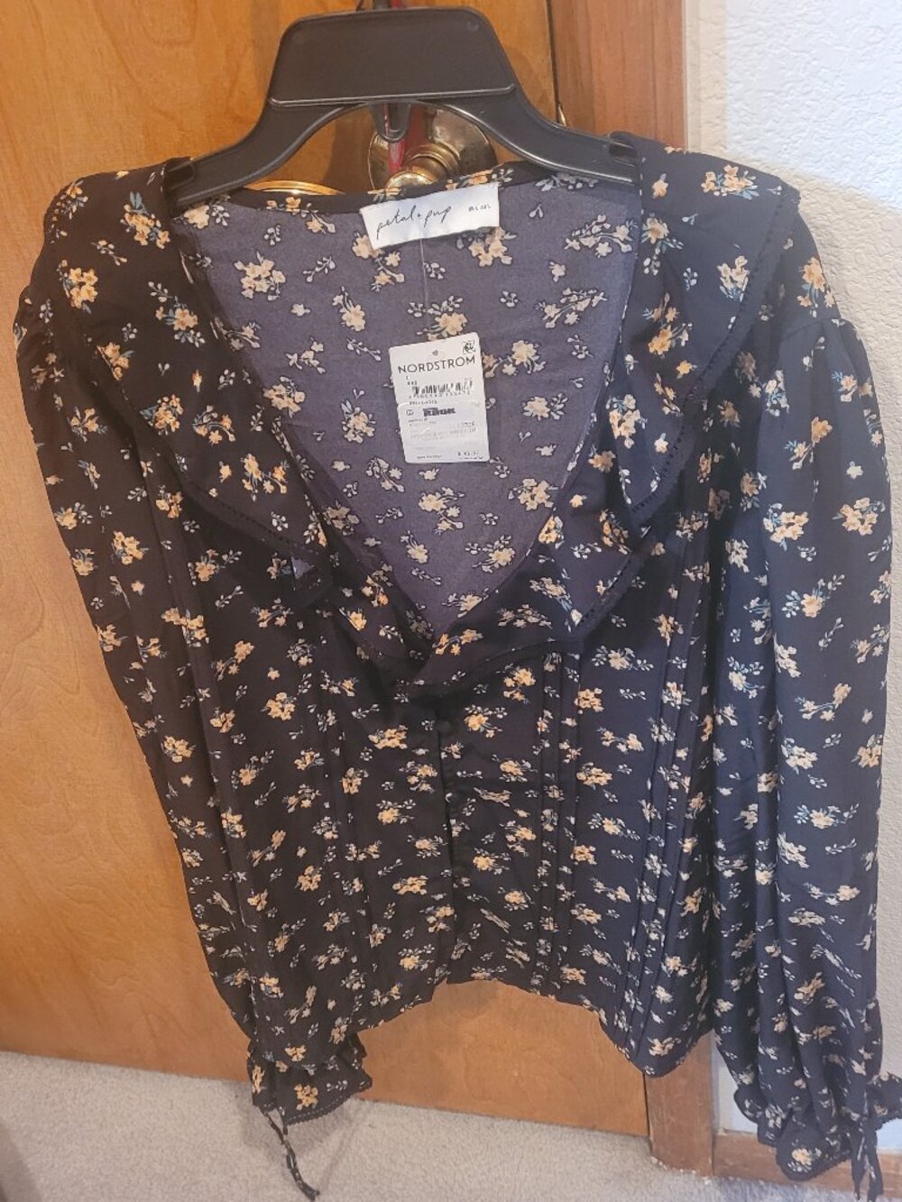 Petal Pup Polli Floral Ruffle Top